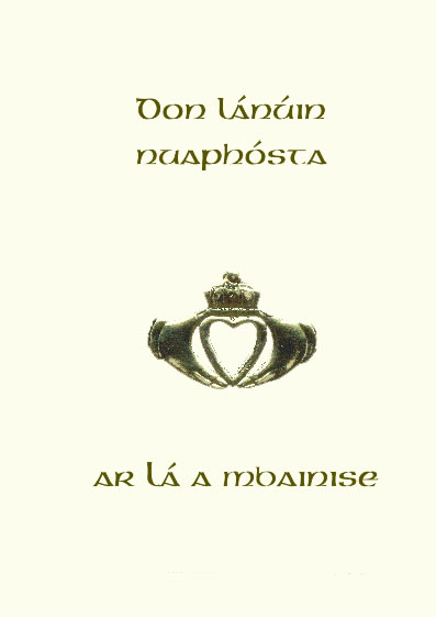 BS001 Bainis Don Lanúin Nuaphósta To the Newly Weds